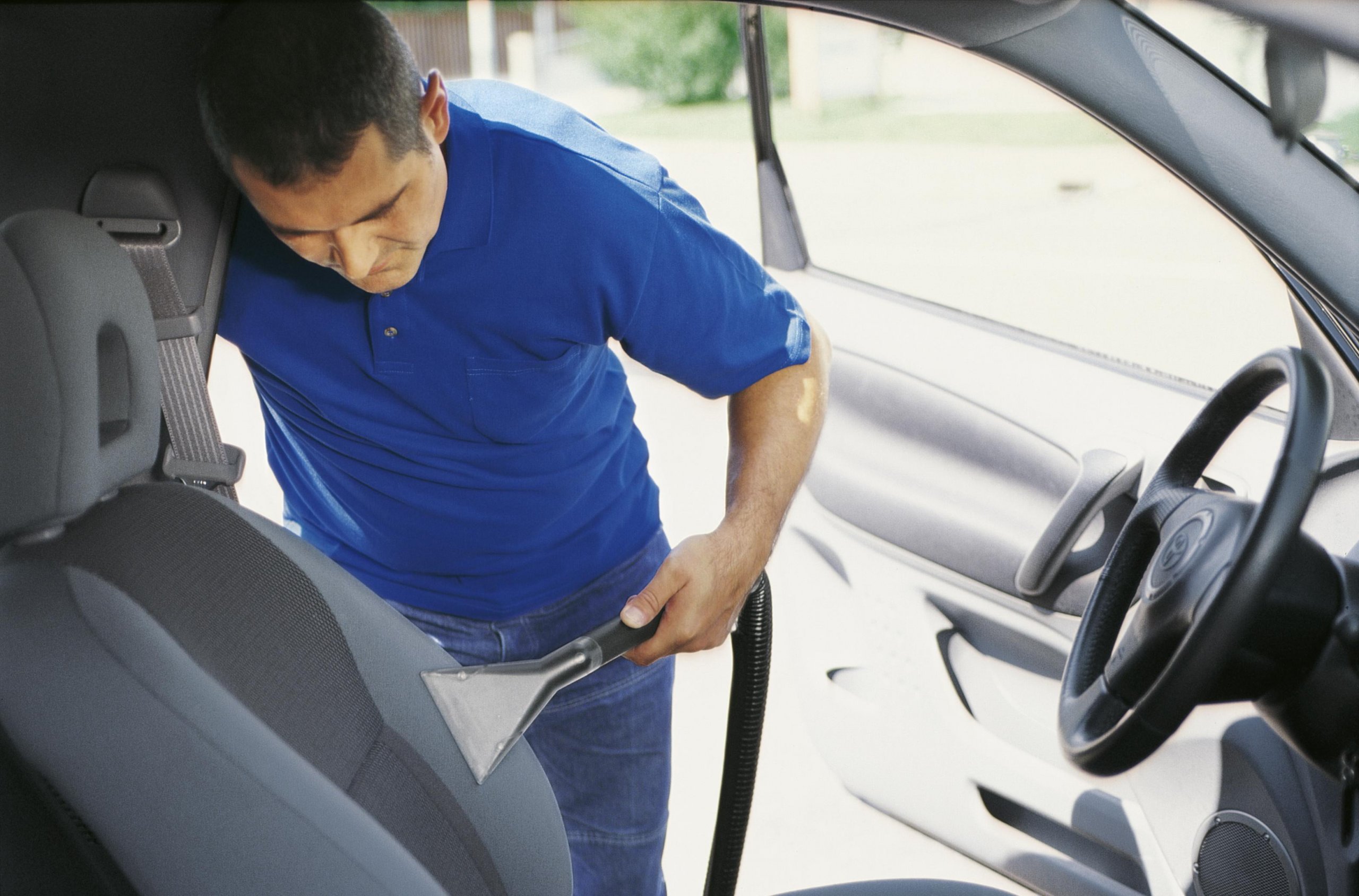 Cleaning car