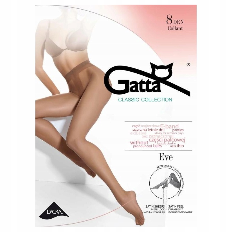 

Rajstopy Gatta Eve 8den 2 Natural