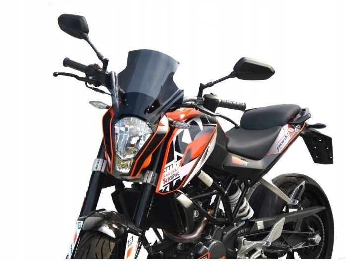Loster sklo naked II Ktm 125 Duke 11-16