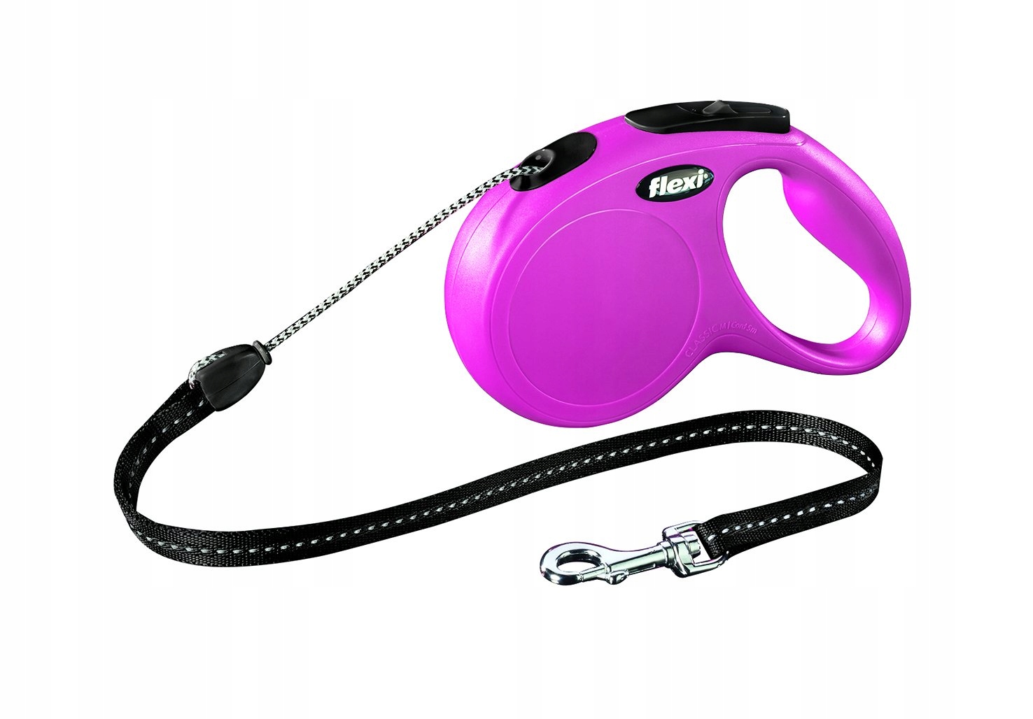 

Flexi Smycz automatyczna linka 5m/20kg Różowa
