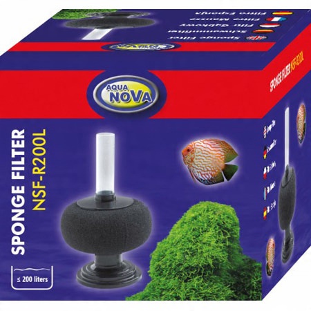 

Aqua Nova Filtr Gąbkowy Do Akwarium NSF-R200L