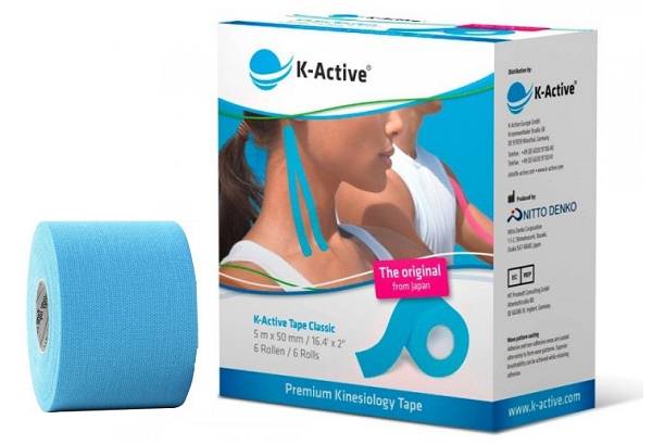 

Taśma Taping Kinesiology Tape Tejp Tejpy K-active