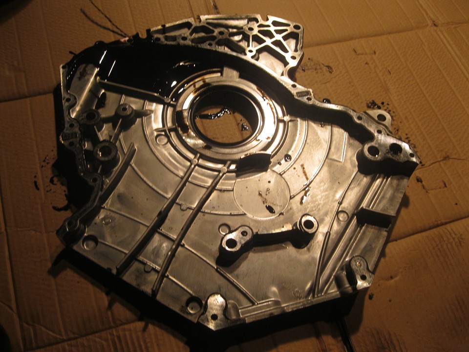 Couvercle carter distribution Audi A6 4G0 3.0 TDI 2010r
