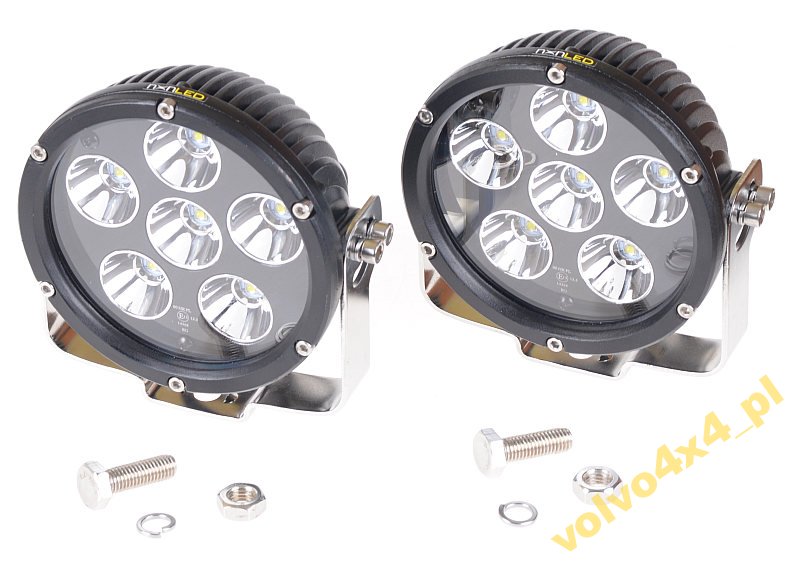 SUPER LAMPY DALEKOSIEZNE 2x 60W LED HOMOLOGACJA Part manufacturer Other