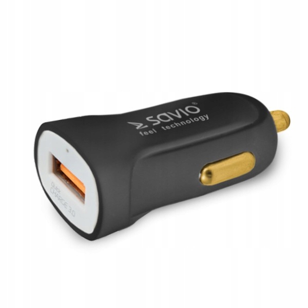 

SA-05 Ładowarka Samochodowa Quick Charge 3.0 3A Bk
