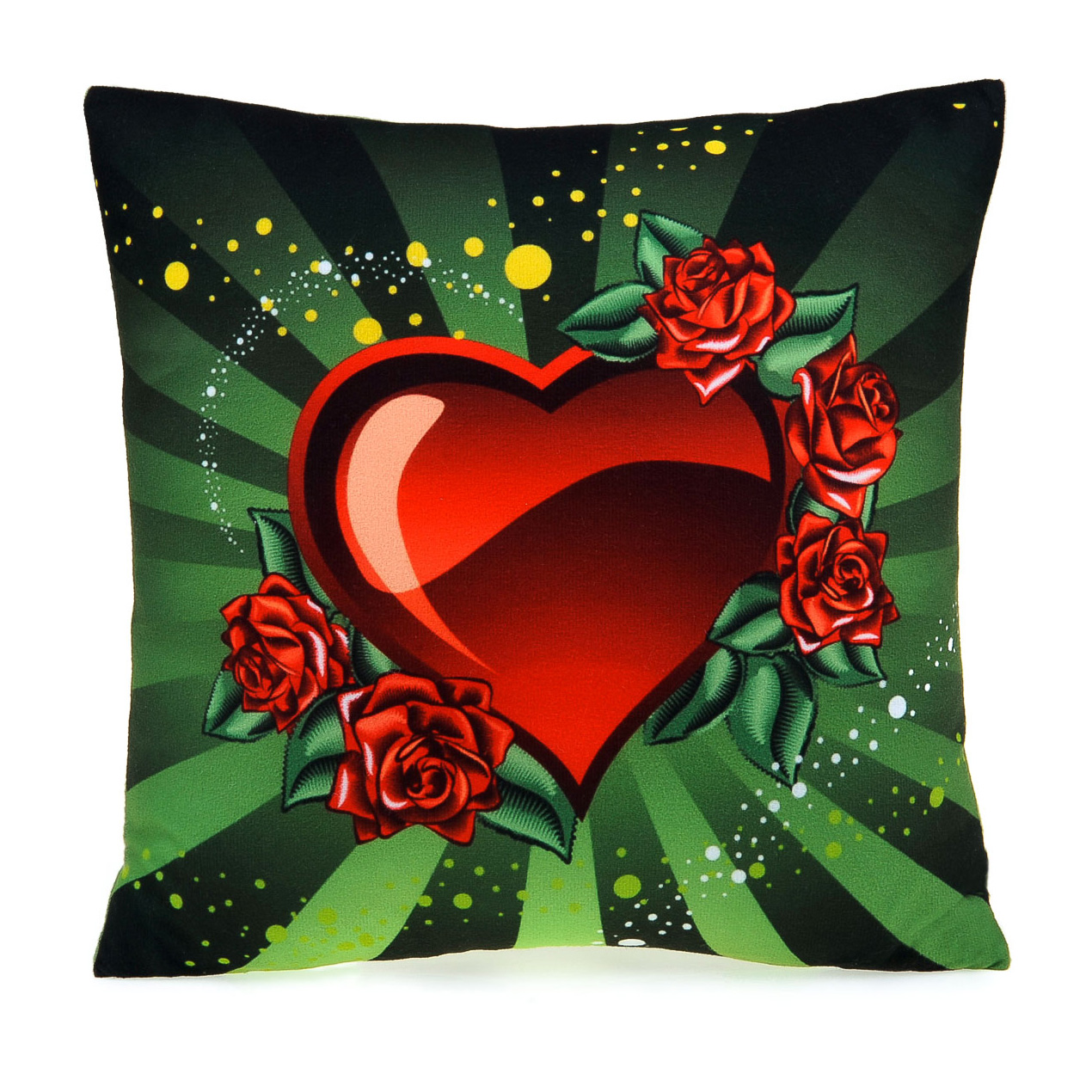 PODUSZKA WALENTYNKA 08 SERCE MIŁÓŚĆ UPOMINEK 50X50 Szerokość poduszki 50 cm