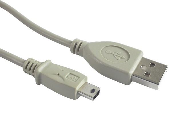 

Gmb Kabel Usb 2.0 -mini Usb Ab 1,8m typ Canon grey