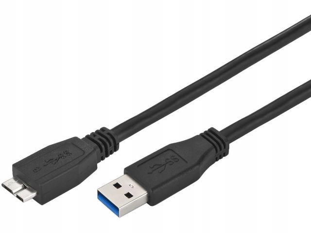 

Monacor USB301MICRO Kabel Usb 3.0 micro usb B 1,8m