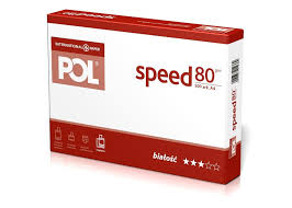 

Papier ksero do drukarki Polspeed A4 500 kart. 80g