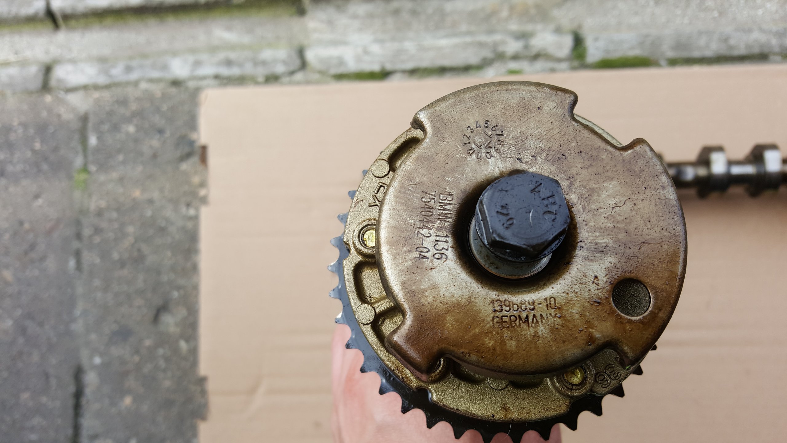 BMW VANOS SSACY КОЛО ФАЗИ ROZRZADU N43b20ay