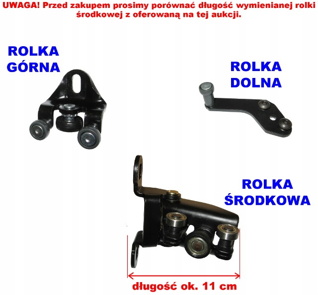 FORD TRANSIT ZAWIAS DRZWI PRZESUWNYCH KPL ZESTAW Part manufacturer other
