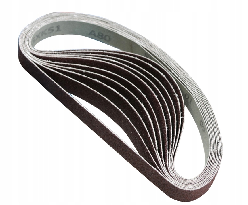 TAŚMA ŚCIERNA BEZKOŃCOWA PAPIER 10x P80 10x330mm EAN (GTIN) 5902067614815