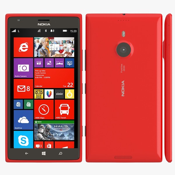 Nokia Lumia 1520 Czerwony