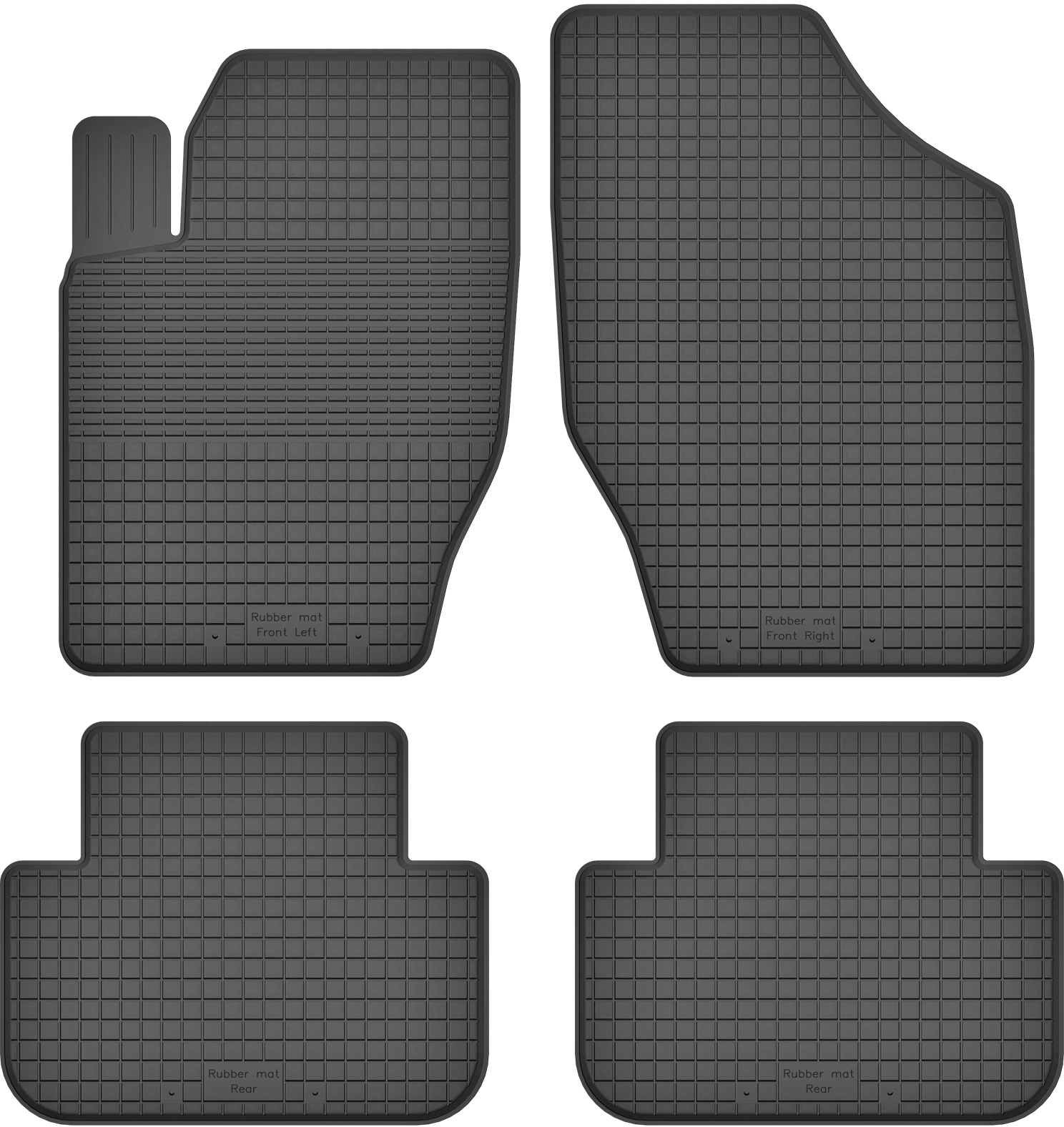 

Citroen C4 II (10-17) Dywaniki Gumowe Korytkowe