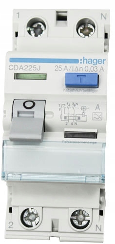 Proudový chránič 25A 30mA 2rychlostní typ A CDA225J