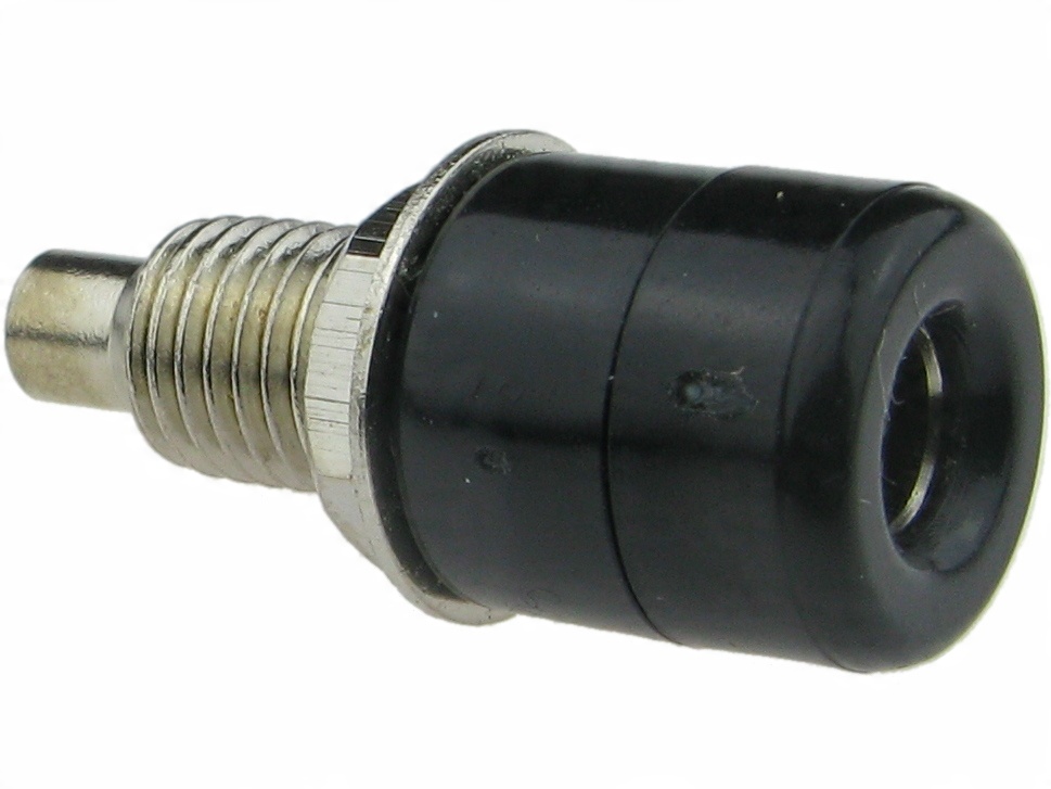 

# Gniazdo bananowe 4mm czarne /2784