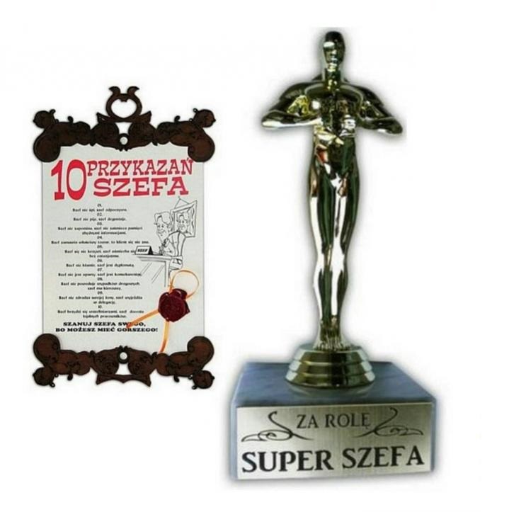

Statuetka Dla Szefa Szef Dyplom