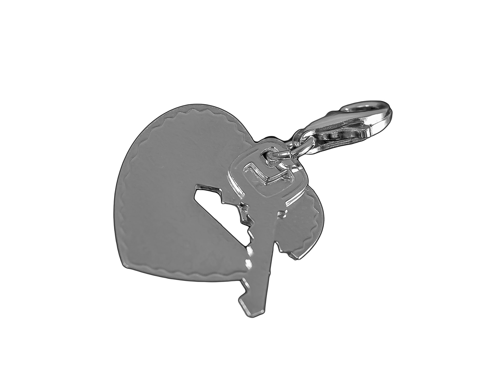 

Serce + Klucz Heart Charms 2w1 Srebro Na Prezent!