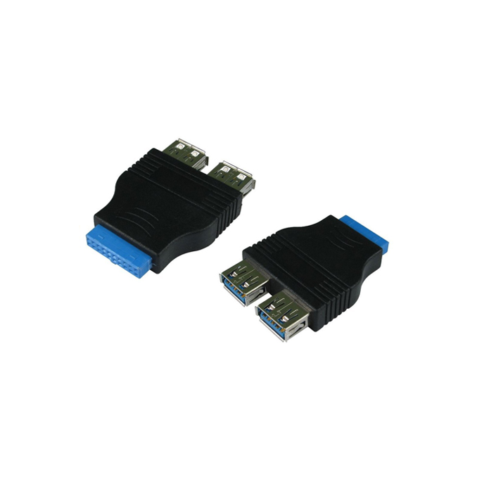 Adapter z wewnętrznego USB WulkanCenPL 1093 2 porty
