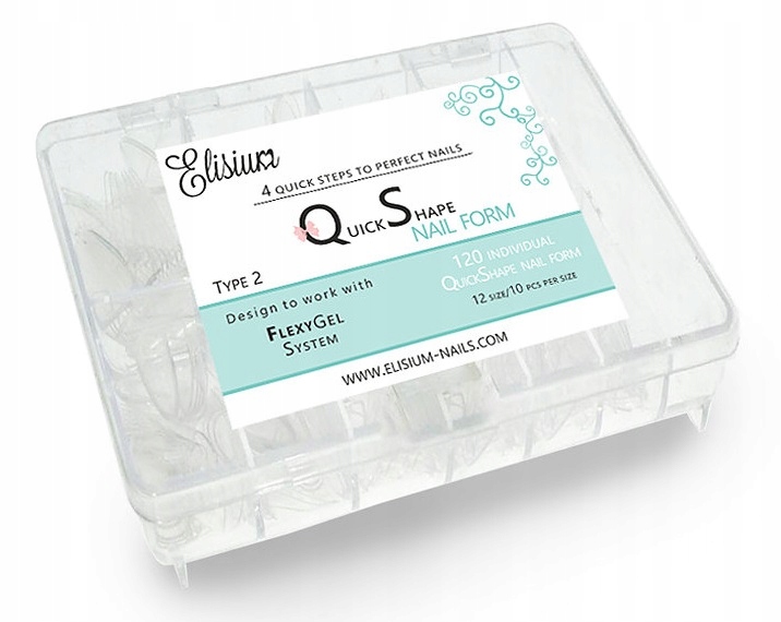 

Elisium Quick Shape Formy Do Flexygel Typ 2 120szt