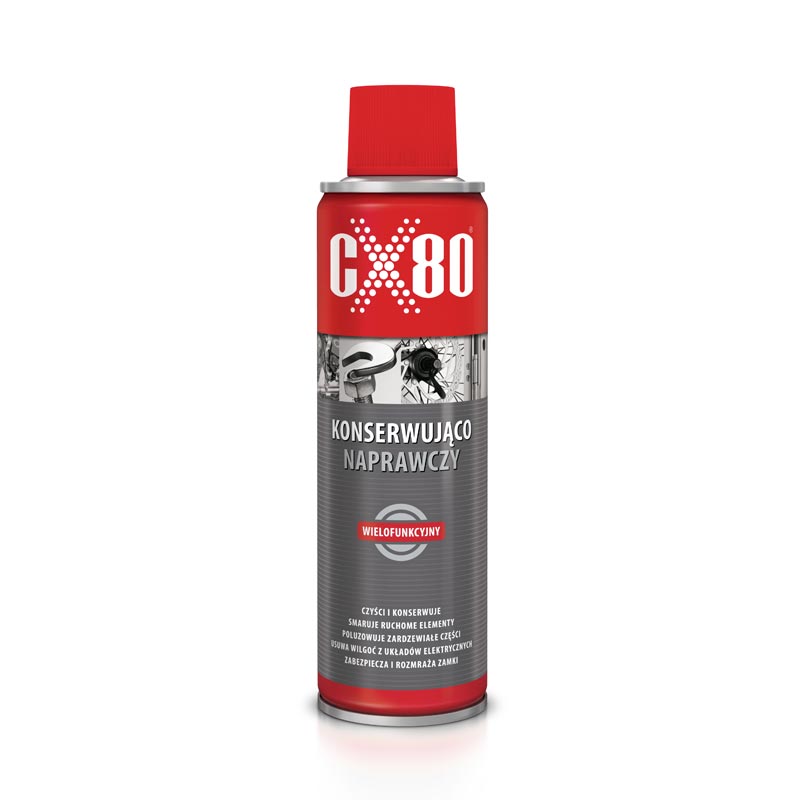 

CX-80 Płyn preparat konserwujący odrdzewiacz 250ml