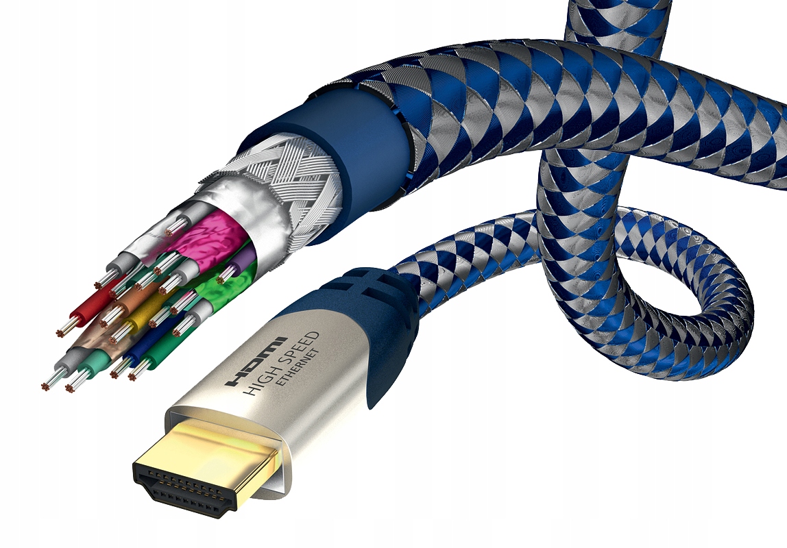 

Kabel przewód Hdmi 4K Uhd: Inakustik Premium 8m