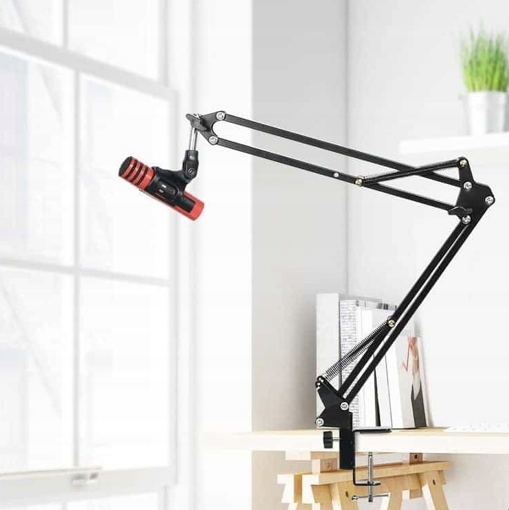 BIURKOWY STATYW MIKROFONOWY RADIOWY STOŁOWY UCHWYT Model SB35