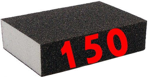 

Kostka gąbka ścierna szlifierska Klocek Gr. 150