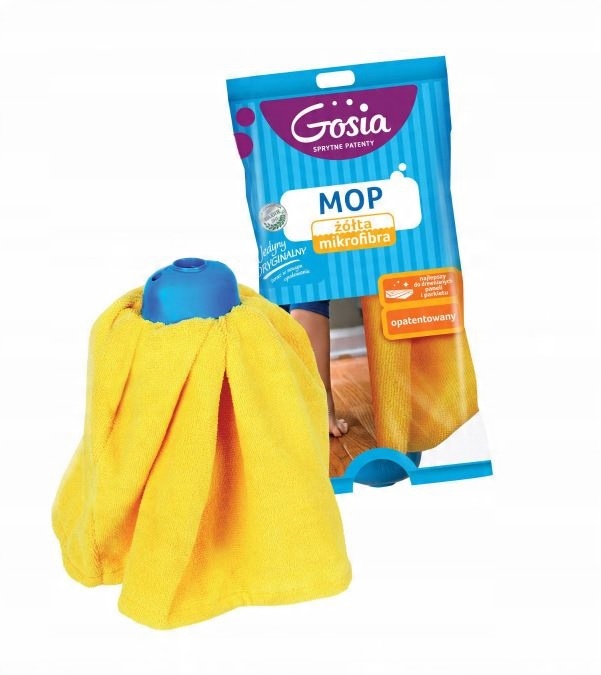 

Mop sukienka z mikrofibry Gosia żółty zapas