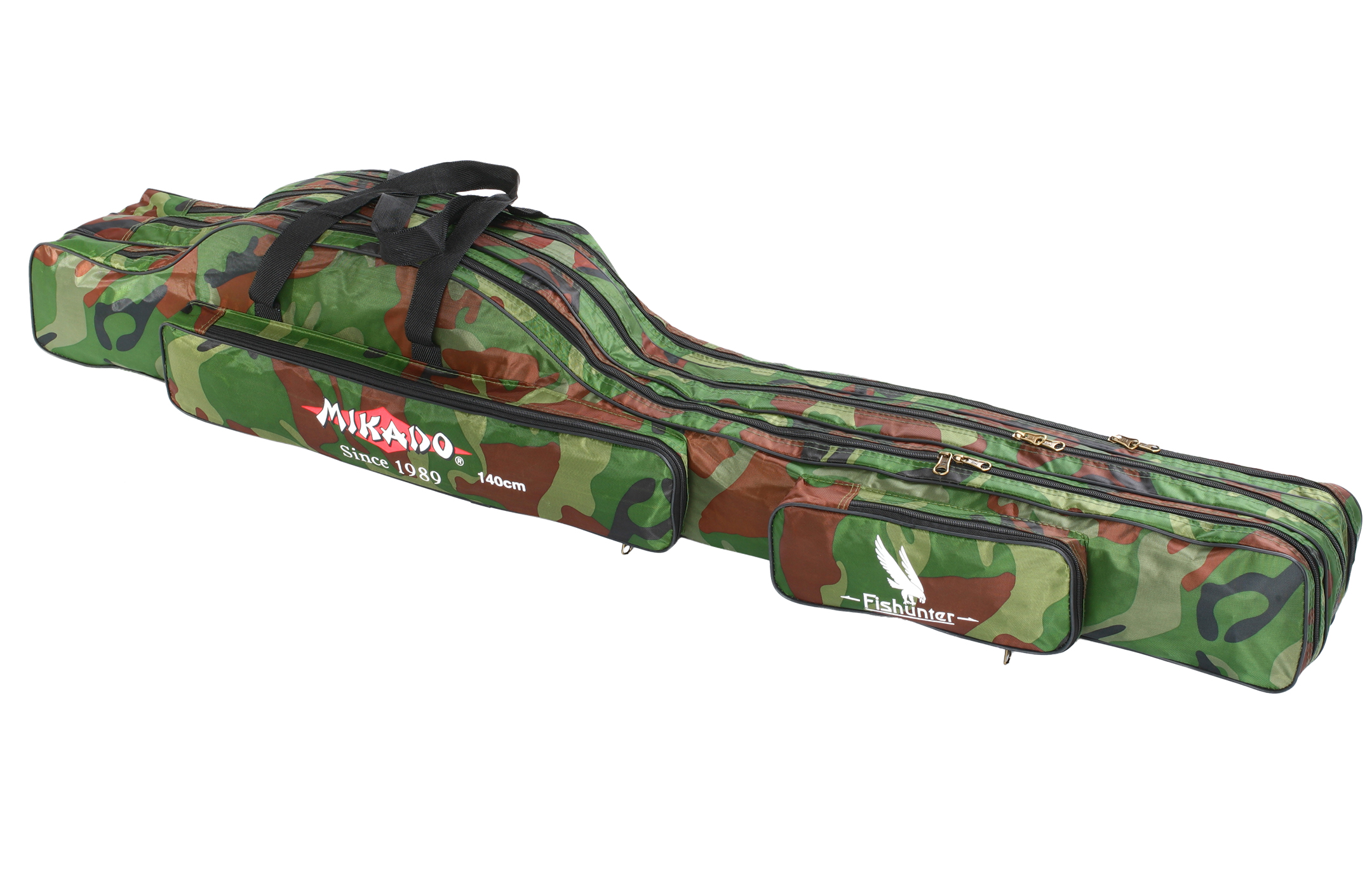 POKROWIEC NA WĘDKI 3 KOMOROWY 140cm MIKADO