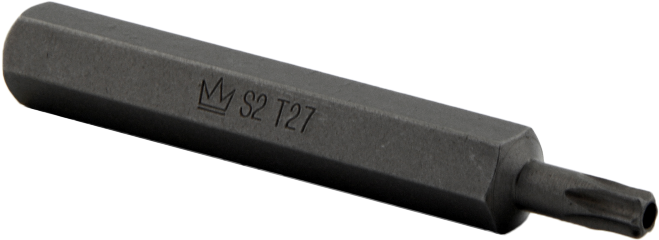 BIT KOŃCÓWKA 10MM TORX T27 x 75MM S2 Z OTWOREM