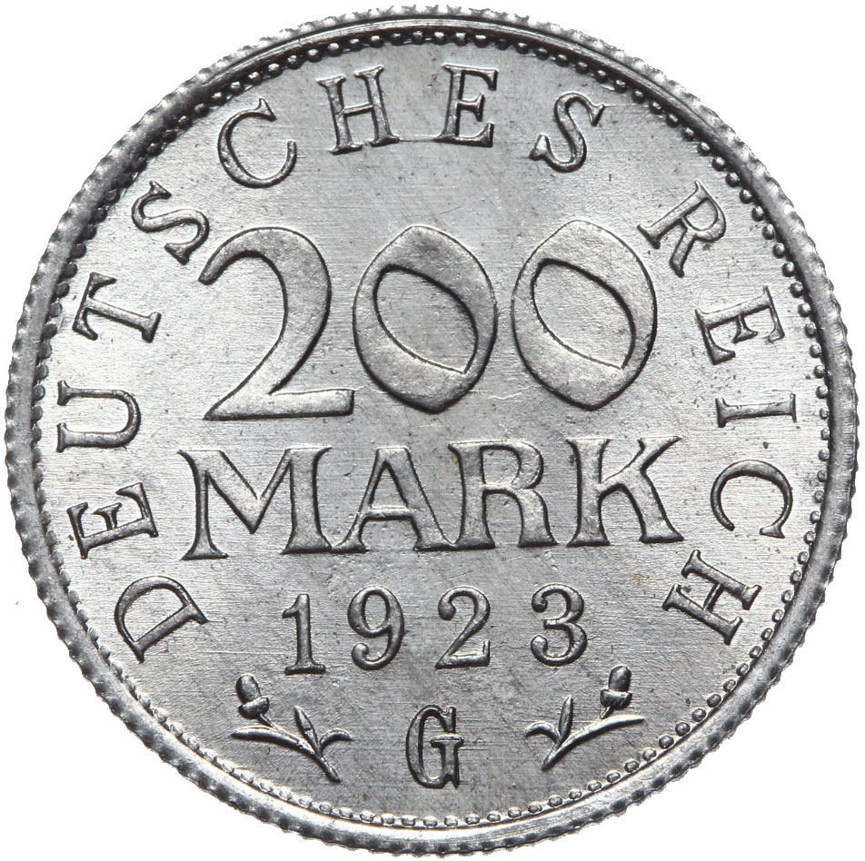 Монета марка. Германия 200 марок 1923. Монета 200 марок 1923. Монеты Германии 1923. Немецкие марки монеты.