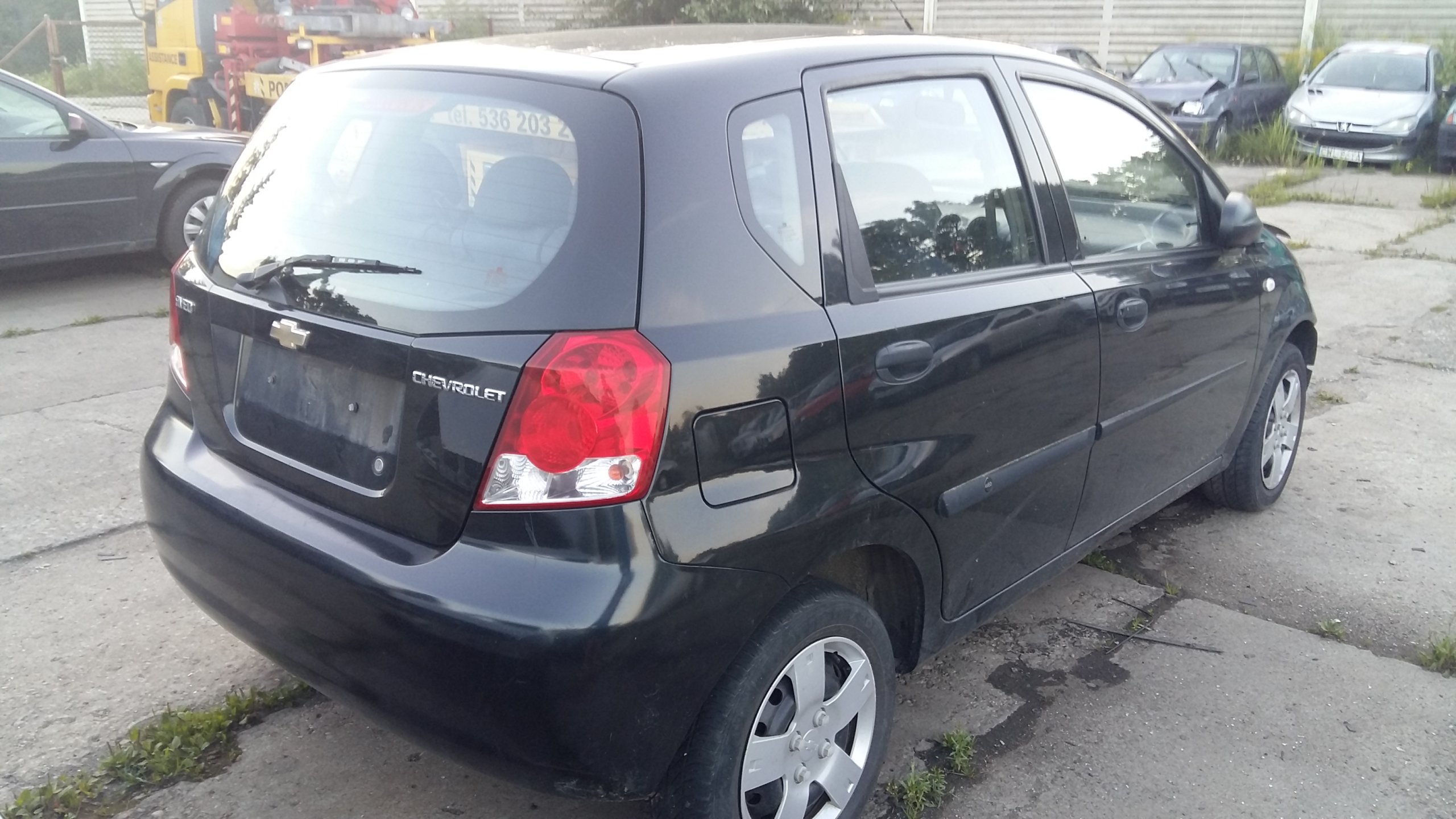фонарь л и P Chevrolet Aveo