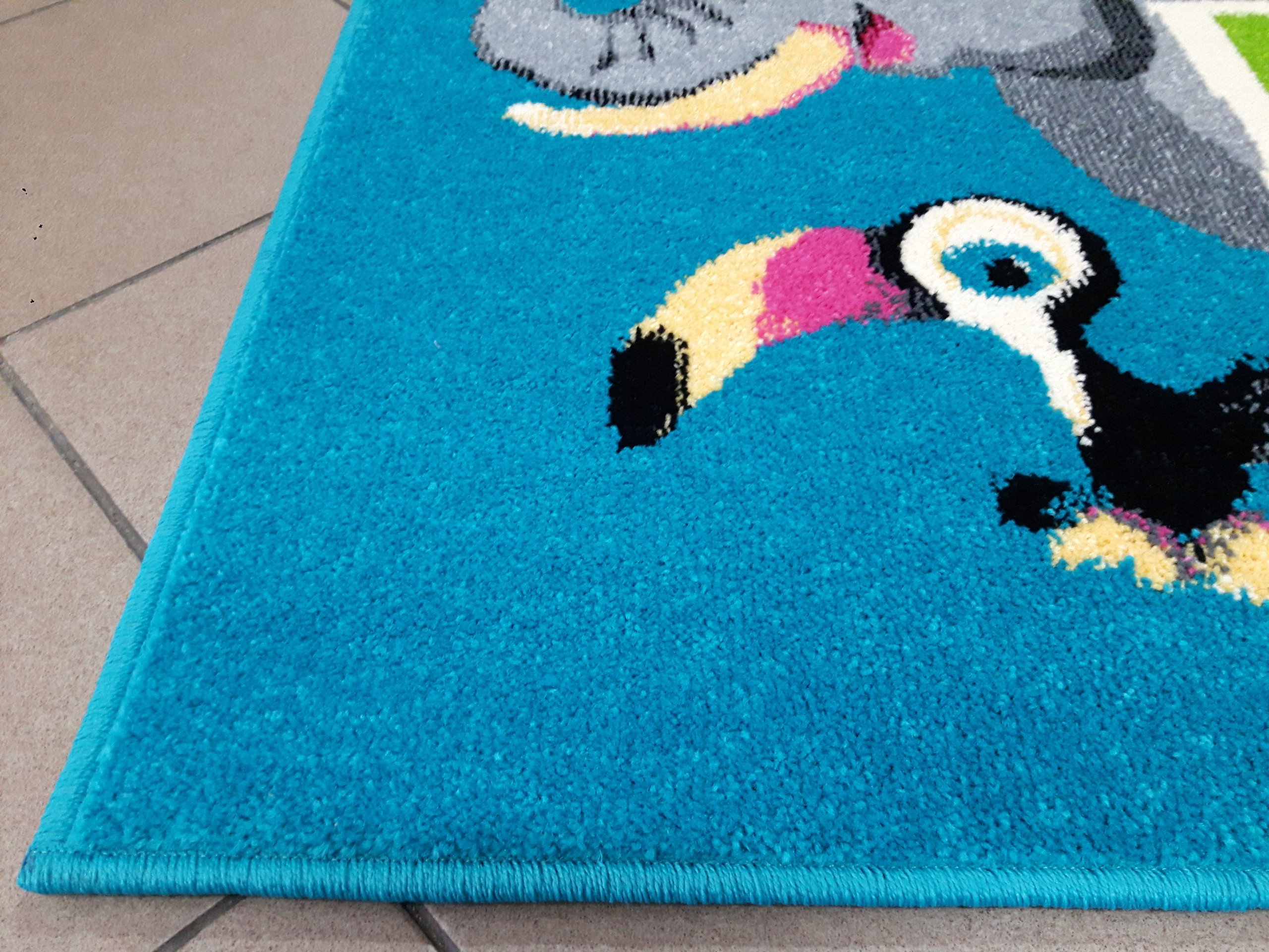 Dywan FUNKY TOP 200x280 TOM szmaragd gra w klasy Marka dywanypers