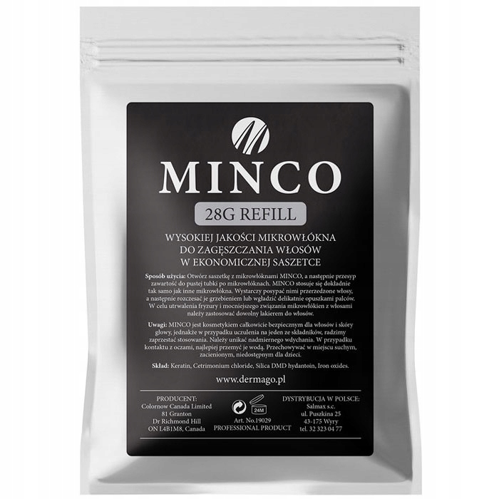 

Nowe Minco 28g *Mikrowłókna Najwyższa Jakość*