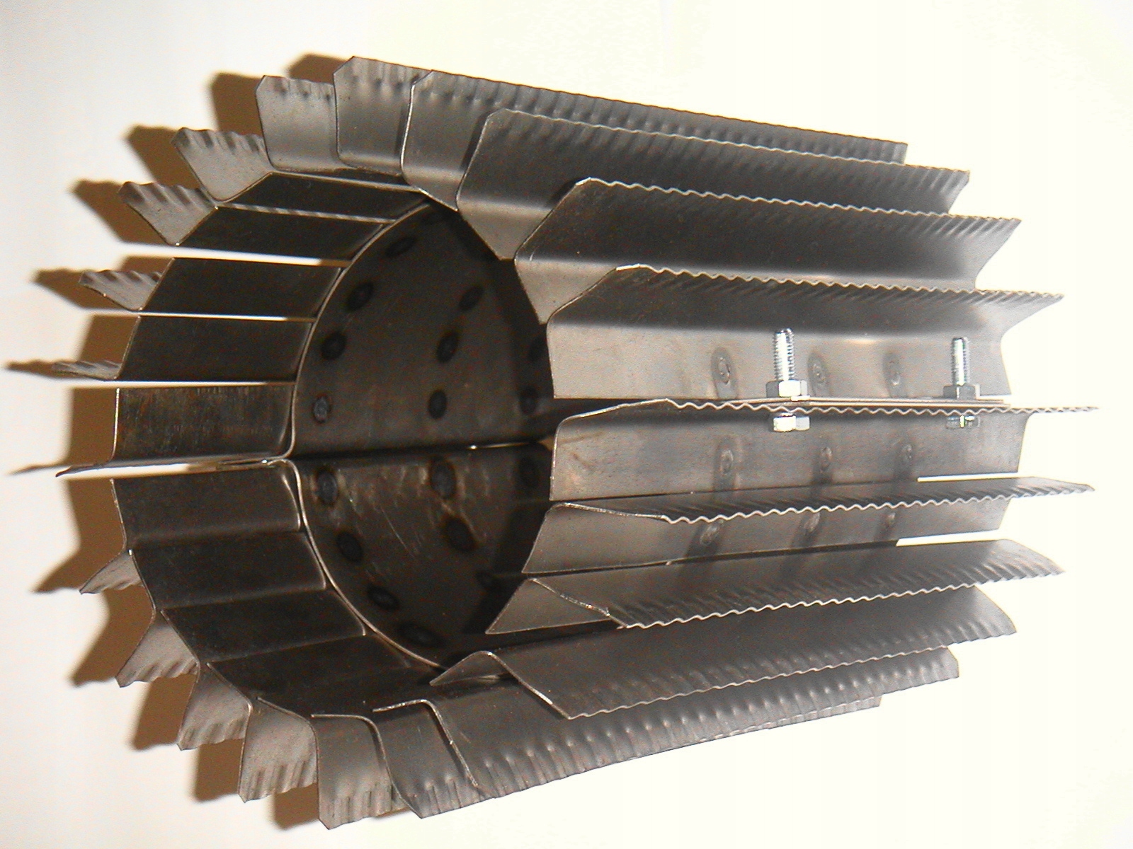 Radiátorový výmenník tepla ⌀ 160 mm/výška 370 mm, nanášaný a skrutkovaný