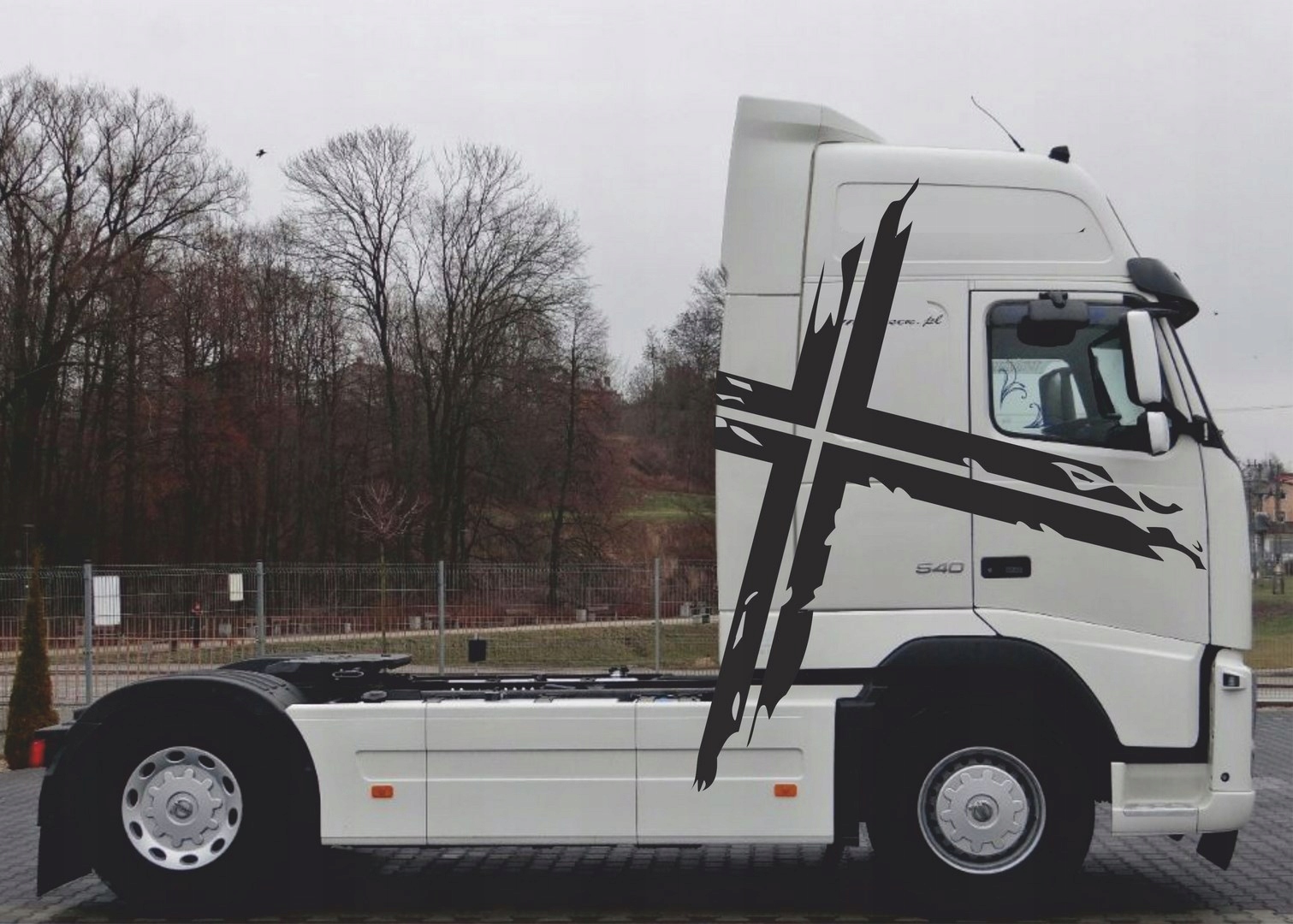 Nálepky Nalepka Volvo Fh 4 Fh 12 13 16 Kríž