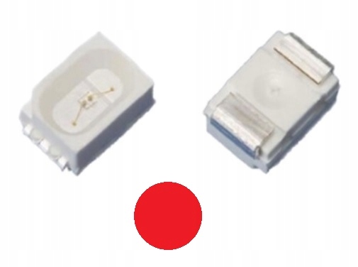 

Art Diody Led SMD-3020 UltraRED 200mcd Cena 10szt