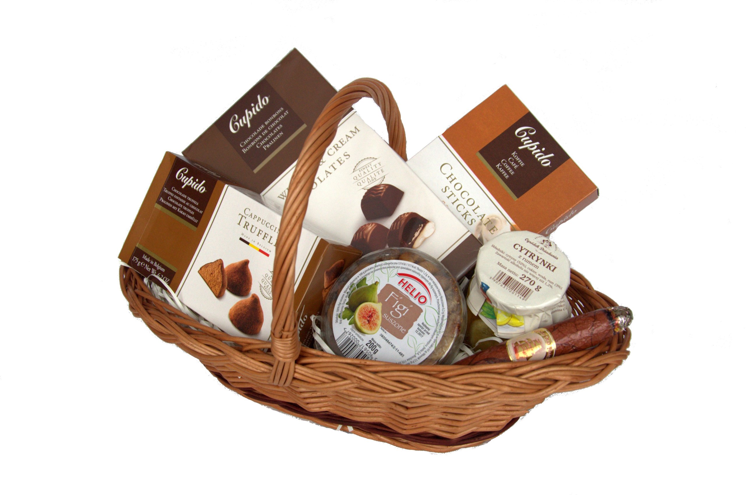 Idealny prezent, kosz upominkowy , kosz słodyczy