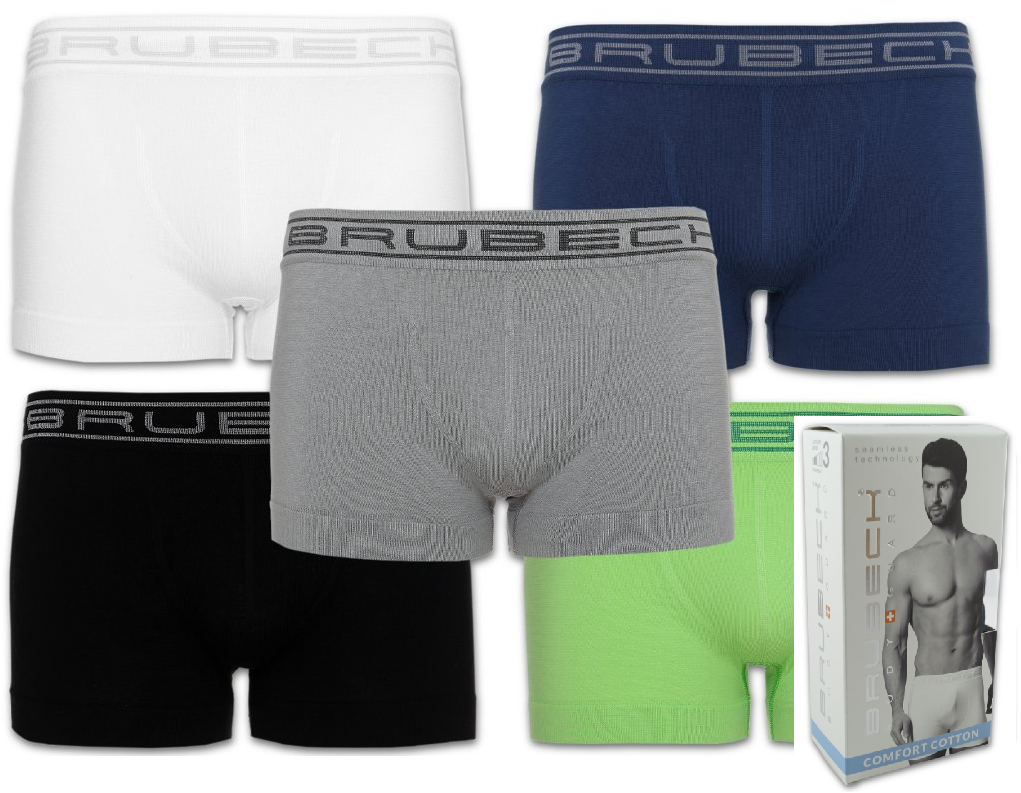 

Brubeck Shortbox bokserki - Kolory 5 szt. XL