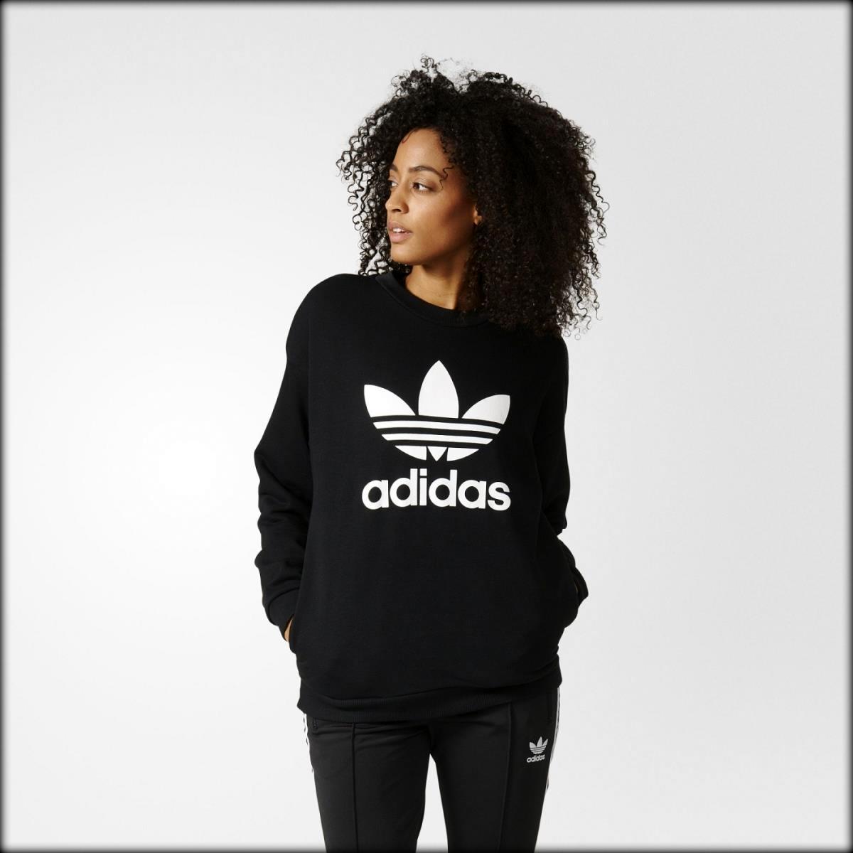 adidas trefoil sweat
