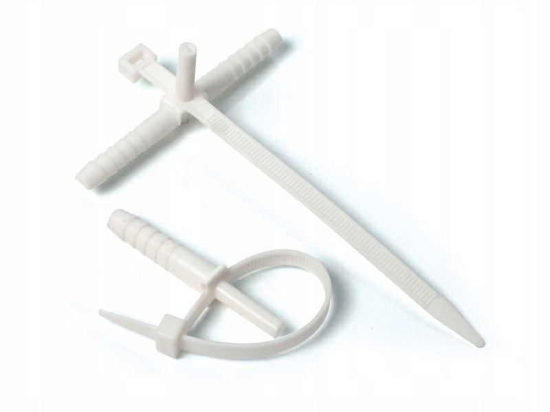 Opaska do mocowania kabla kołek M6 50sztuk