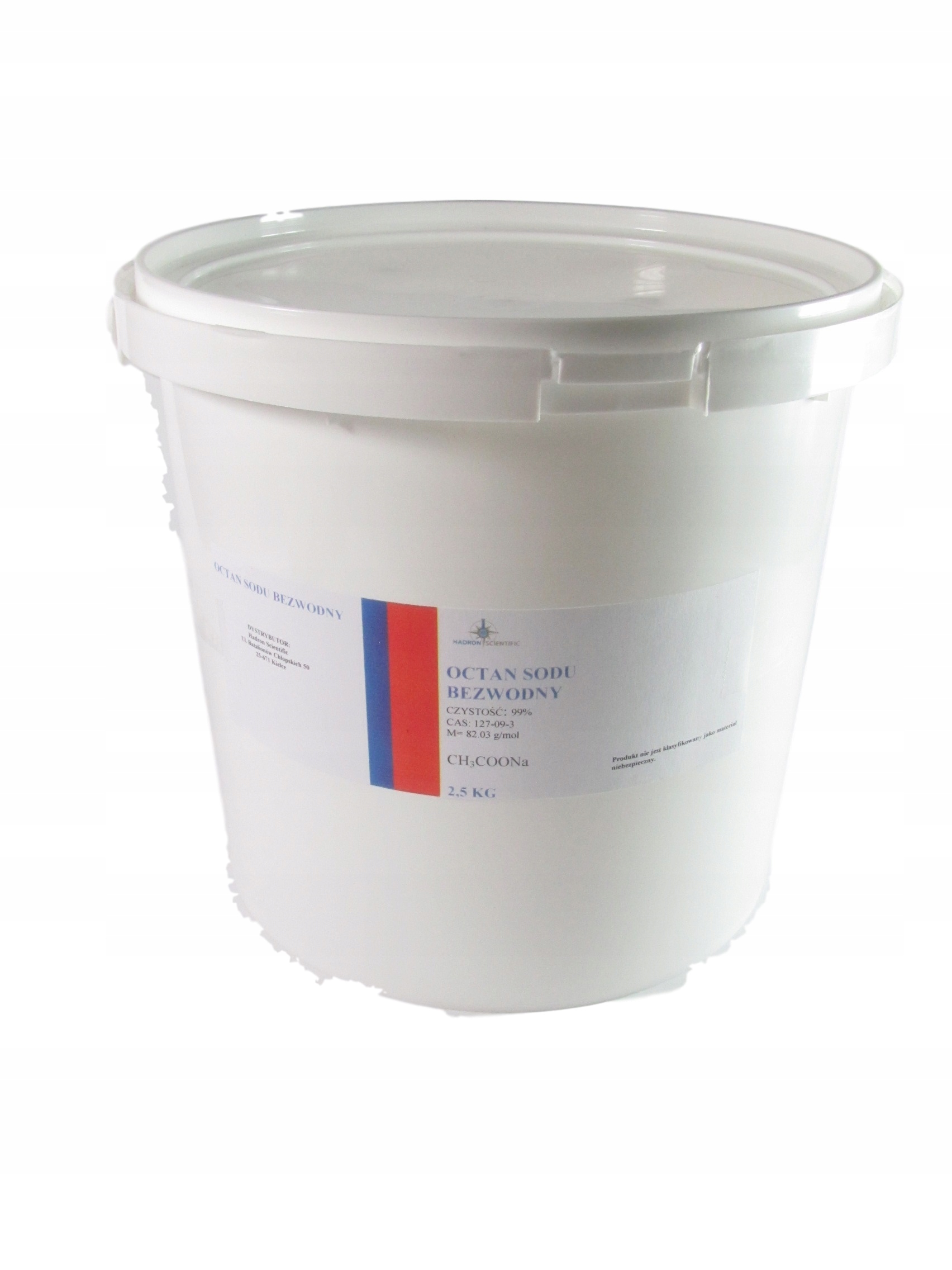 

Octan Sodu Bezwodny 2,5 Kg