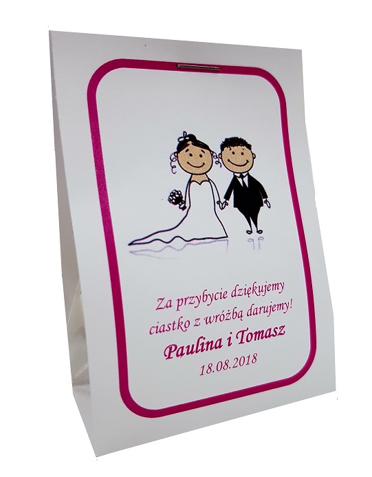 

prezencik podziękowanie Ciasteczko z wróżbą