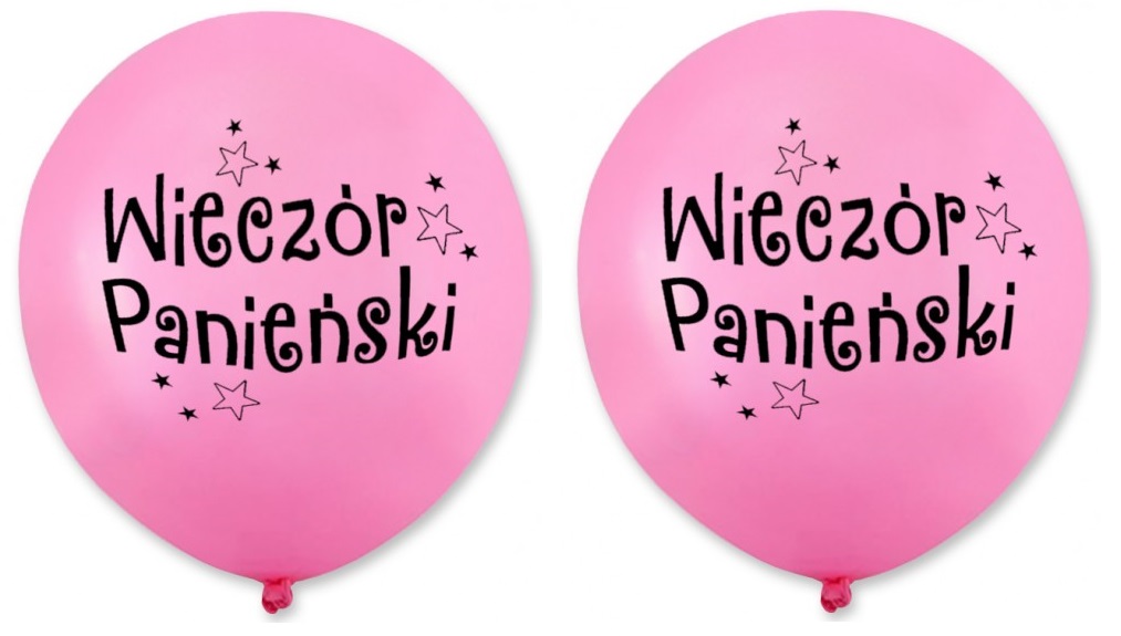 

Balony Na Wieczór Panieński 2 Sztuki Różowe Balon