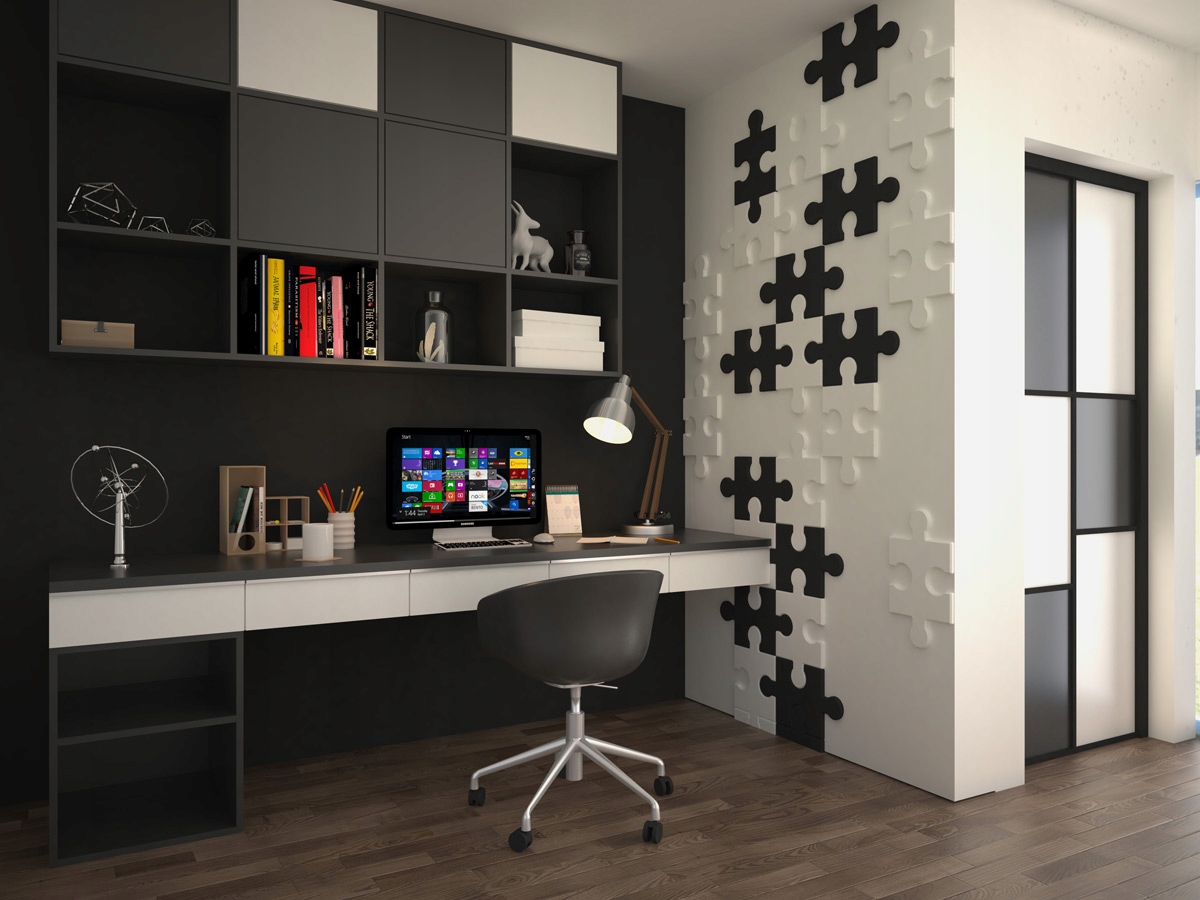 Panel ścienny styropianowy Puzel, Puzle Grubość 15 mm