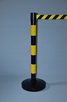 SŁUPEK ŻÓŁTO-CZARNY SŁUPKI Z TAŚMĄ OSTRZEGAWCZĄ 4M Kod producenta SP-TL/P