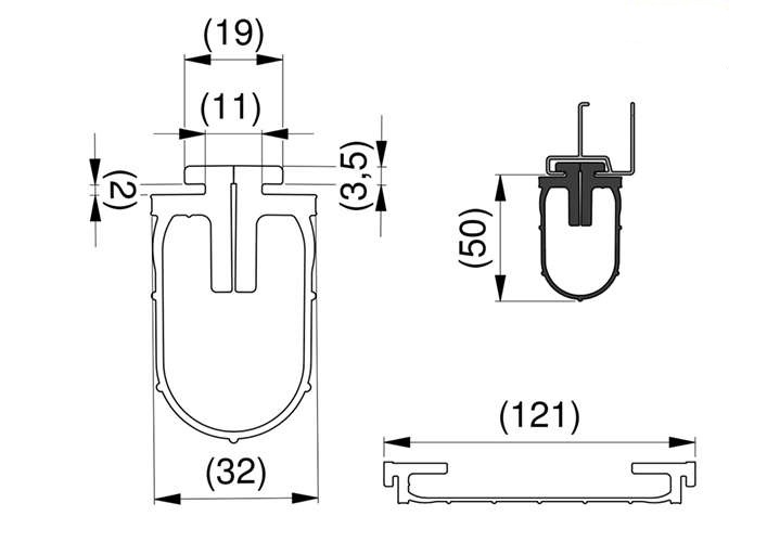 uszczelka dolna do bramy segmentowej hormann Marka Doco
