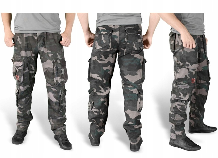 ORYGINAŁ SPODNIE AIRBORNE SLIM BOJÓWKI SURPLUS L Marka Surplus
