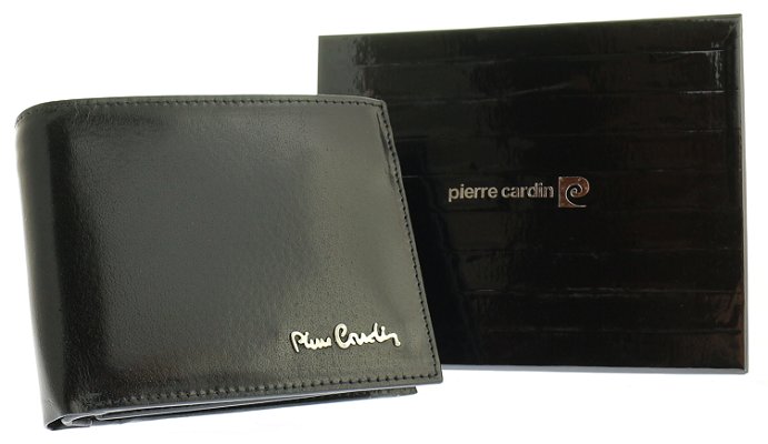Portfel męski Pierre Cardin skórzany Skóra 100% Rodzaj portfel